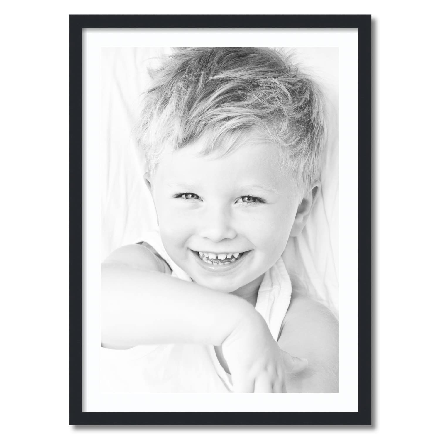 Amazon.com - ArtToFrames 22x32 inch Satin Black Picture Frame with